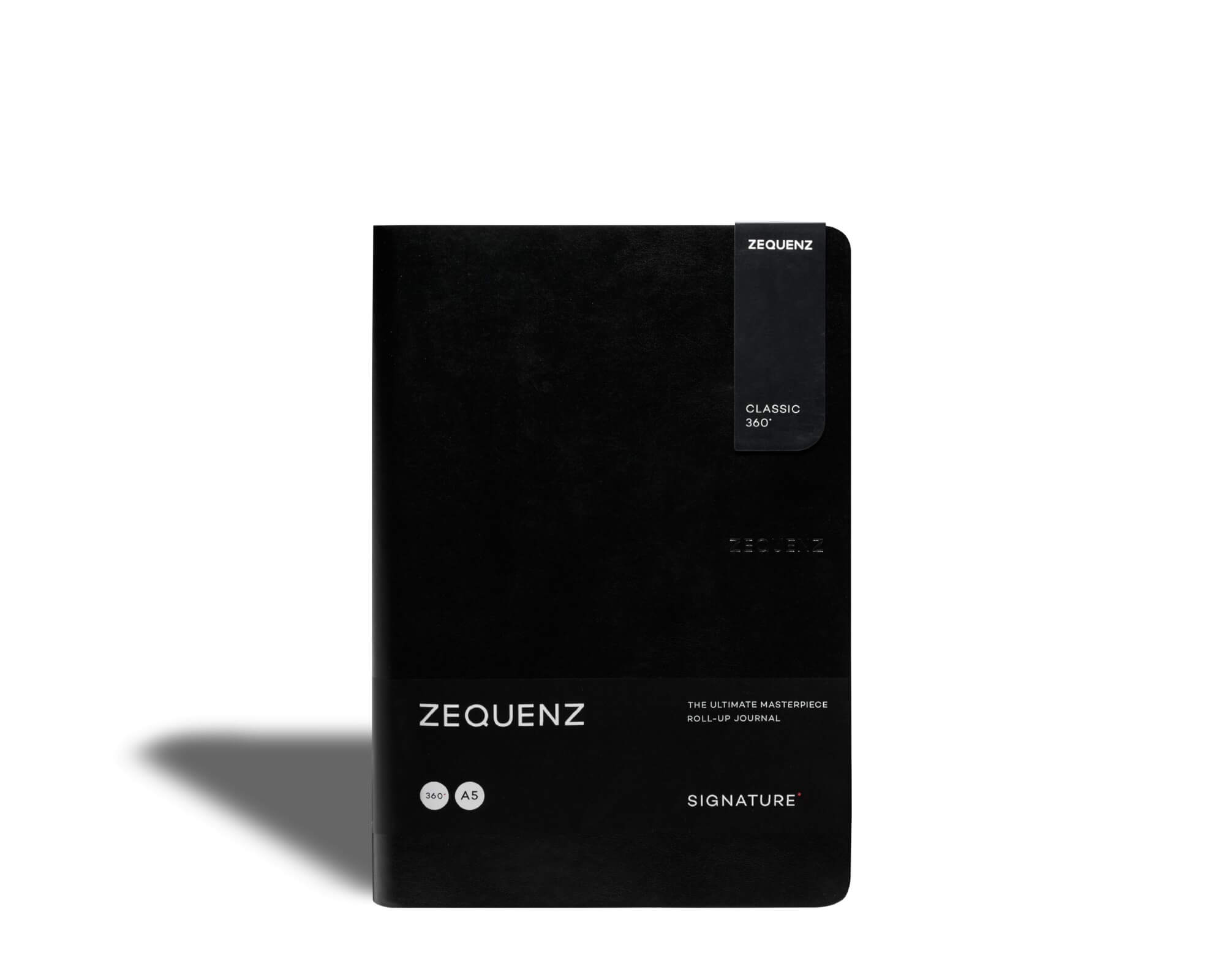 Zequenz 2022_FRONT_A5_Black_Signature 360